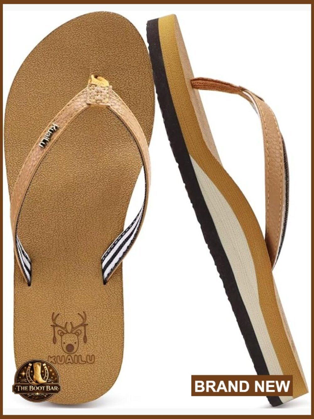 Arch Support Flip Flops Comfortable Yoga Mat Slip On Summer Beach Walking Thong